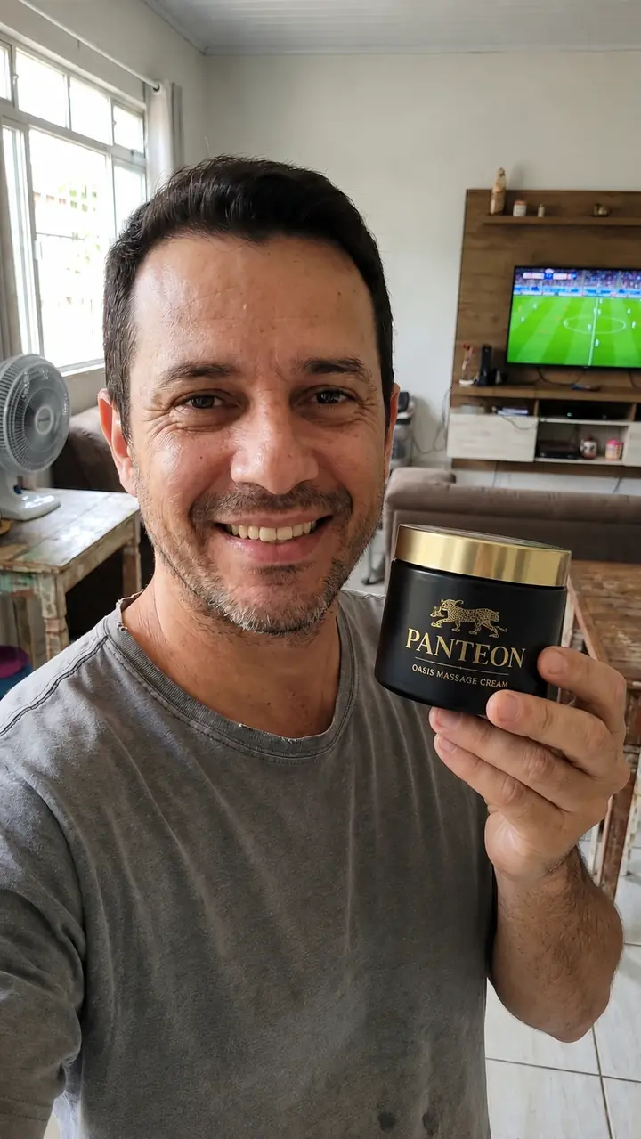 Selfie de homem com Panteon